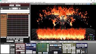 [MMD] Testing fire and lightning effect