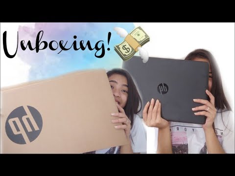 HP Notebook 14-am023nf - UNBOXING. 