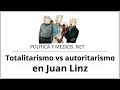 Totalitarismo y autoritarismo en Juan Linz