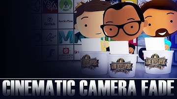 How to create a Unity camera fade effect - 01 - Scene Setup