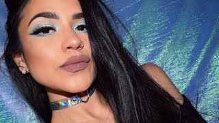 AQUA EYE MAKEUP TUTORIAL