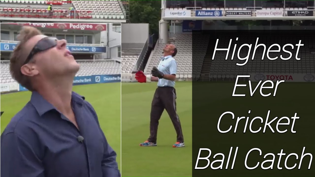 The Highest Ever Cricket Ball Catch Awlaaa Views YouTube