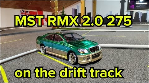 MST RMX 2.0S 275 LWB on the drift track