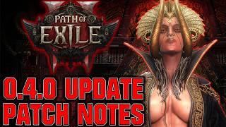 Patch notes for 0.4  — Path of Exile 2: The Last of the Druids