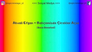 Ahvali Efgan - Bahçemizde Çicekler Açsa (Bass Boosted) Resimi