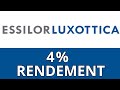 Bourse  action  dividende  essilorluxottica