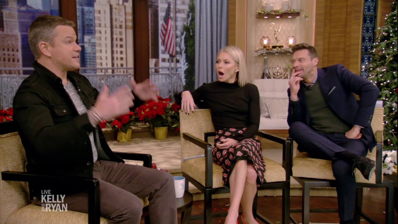 Matt Damon and the Hemsworth Brothers Run into Ryan