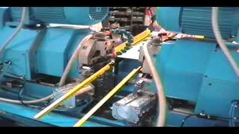 double end threading machine
