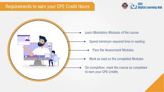 Structured CPE Credits for the Year 2021 on the ICAI Digital Learning Hub
