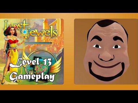 Lost Jewels 💎 - Match 3 Puzzle Level 13 😻 finished no Buster Gameplay #13 myGameHeaven ✅