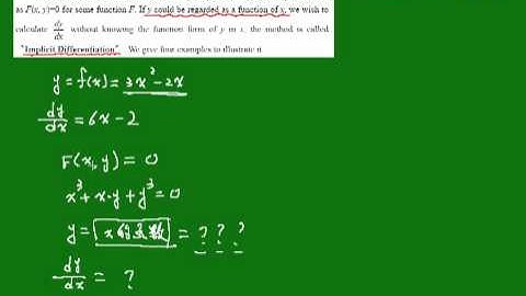 Chain Rule and Implicit Differentiation 050 | CH2-3 eCalculus@CSU,Taiwan