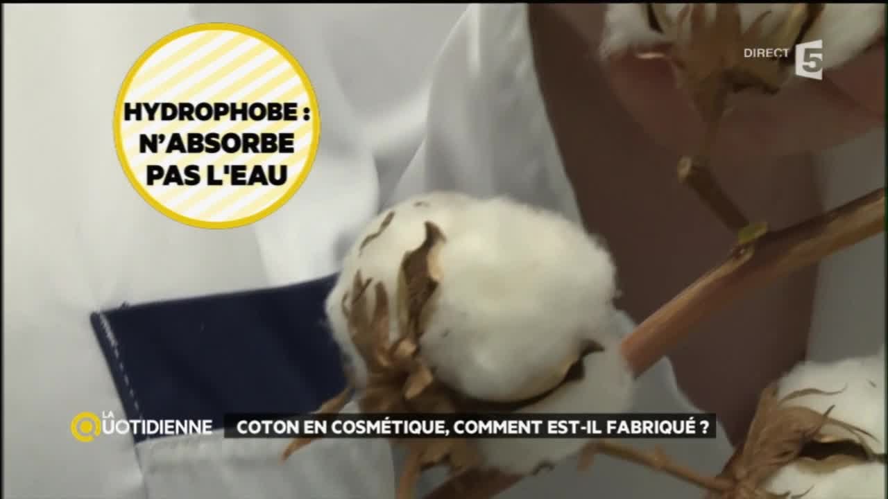 Coton en cosmétique, comment est-il fabriqué?