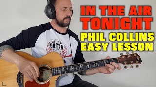 Video thumbnail of "In The Air Tonight Easy Lesson"