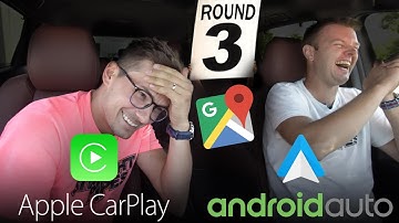 Android Auto vs Apple CarPlay - 2018 GOOGLE MAPS UPDATE!