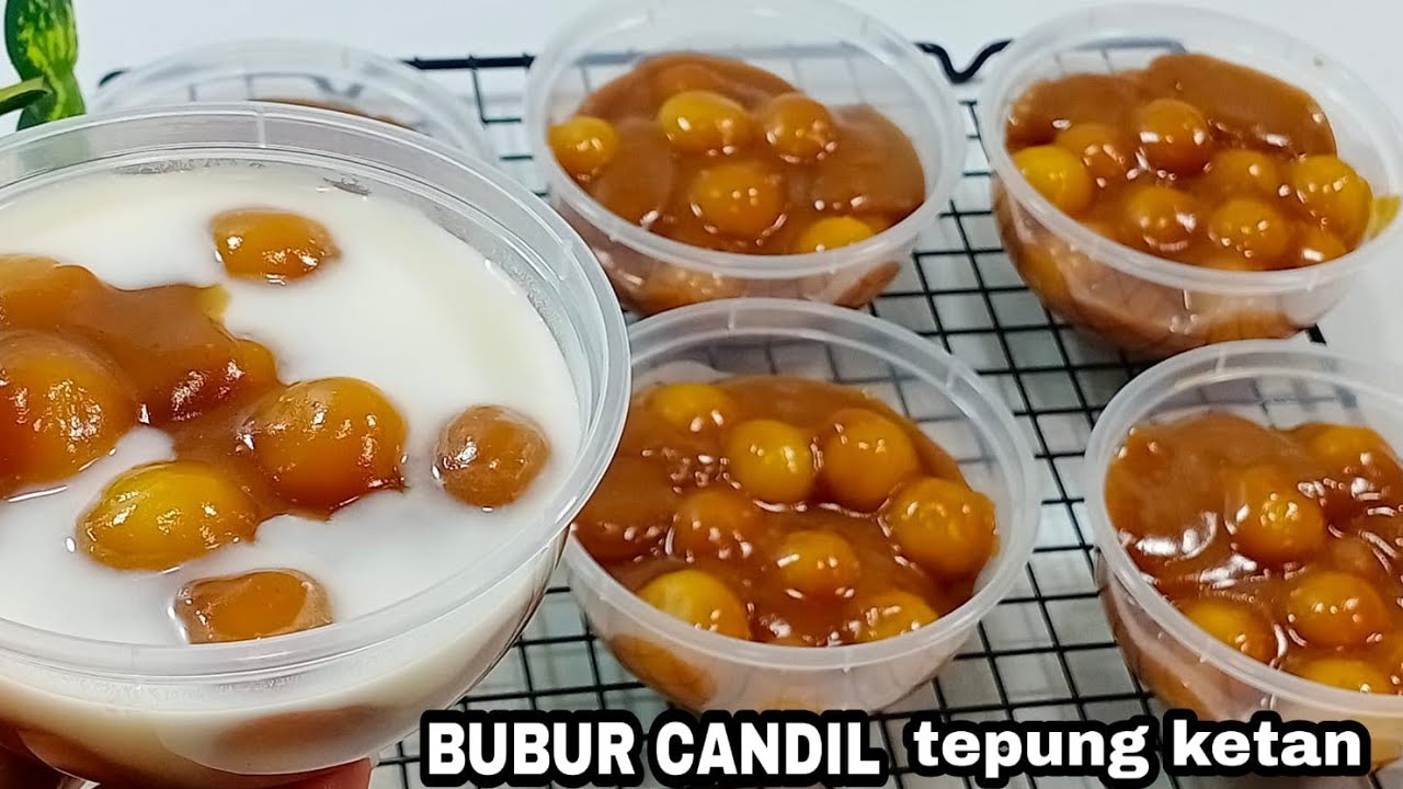 KENYAL DAN LEGIT ‼ BUBUR CANDIL TEPUNG KETAN ‼ COCOK UNTUK IDE TAKJIL😍