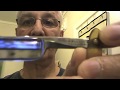 Бритьё опасной бритвой John Elliot straight razor shaving