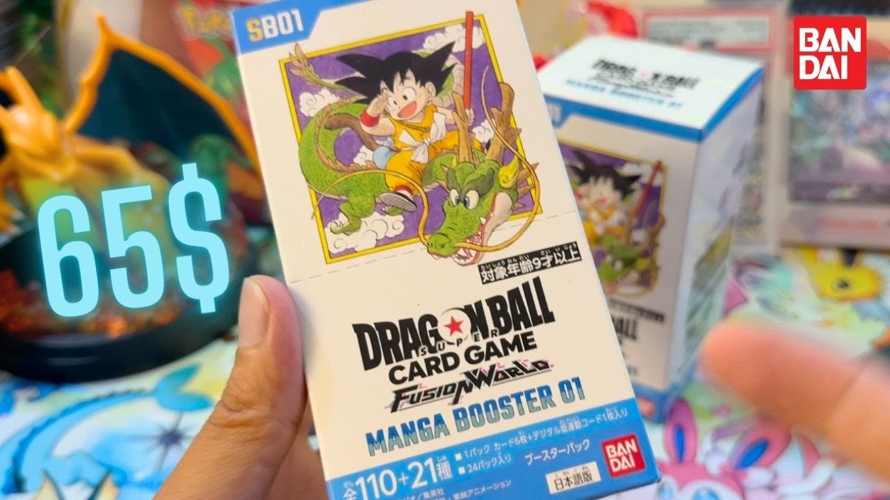 Dragon Ball SB01 UNBOXING! Testing If $65 Gets You Godly Pulls (Japanese Ver.)