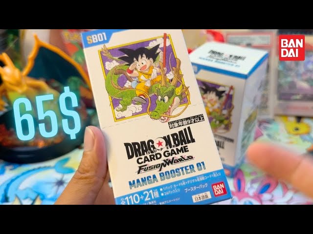 Dragon Ball SB01 UNBOXING! Testing If $65 Gets You Godly Pulls