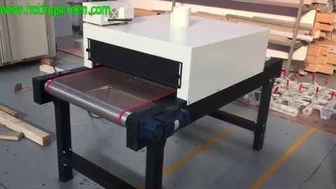 Screen printing tunnel dryer, screen printing drying machine, heat chamber, textile IR tunnel dryer