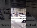 Tesla autopilot Big Fail #tesla #cars #autopilotfail #fy #carhubcomunity #compilation #car #fail