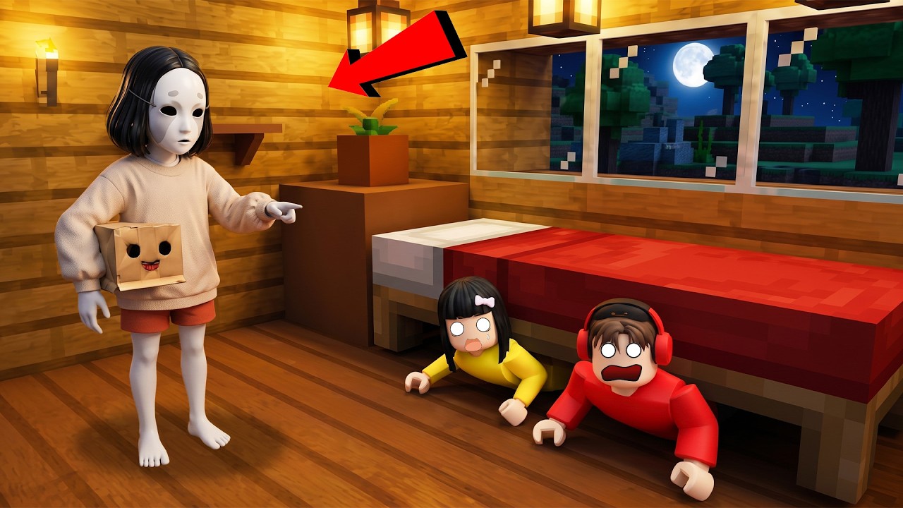 Yuta Mio Sembunyi Dari Hantu IBU BILANG PAKAI INI DULU di Bawah Kasur | ROBLOX