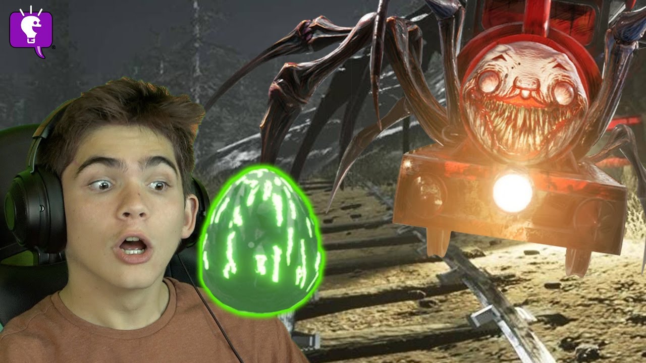 CHARLES EATS ME! We play Choo Choo Charles on HobbyFamilyTV - YouTube