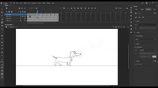 Character Animation with Adobe Animate Lesson 05 | Dog Walk - Part 2