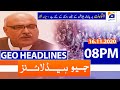 Geo Headlines 08 PM | 16th November 2020