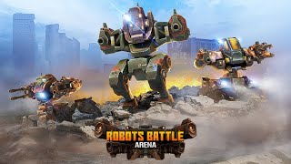 Robots Battle Arena : Mech Shooter & Steel Warfare Gameplay screenshot 1