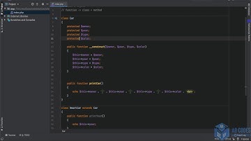 PHP OOP - Encapsulation & Protected Keyword (ARABIC) (عربى)