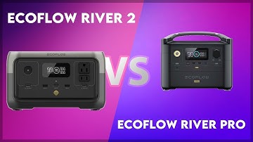 EcoFlow River 2 vs EcoFlow River Pro Technical Comparison