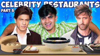 Eating At Every Celebrity Restaurant - Part 3