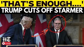 LIVE |  Trump EXPLODES On Starmer; Stuns Reporters In Explosive Briefing | US News | White House |UK