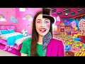 SIRADAN ODADAN ÇİKOLATA FABRİKASINA || Fantastik Oda Yenileme! DIY Fikirleri! 123 GO! SCHOOL