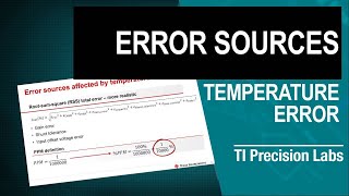 Temperature error