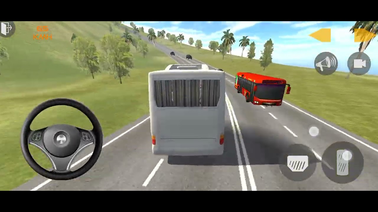 😱 Bus ka New trending gaming video 😈 😇 Bus simulator indonesia 😈