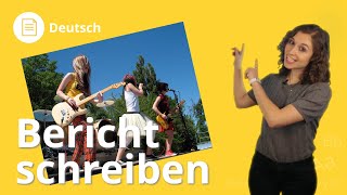 Bericht in Deutsch schreiben: Merkmale und Aufbau – Deutsch | Duden Learnattack