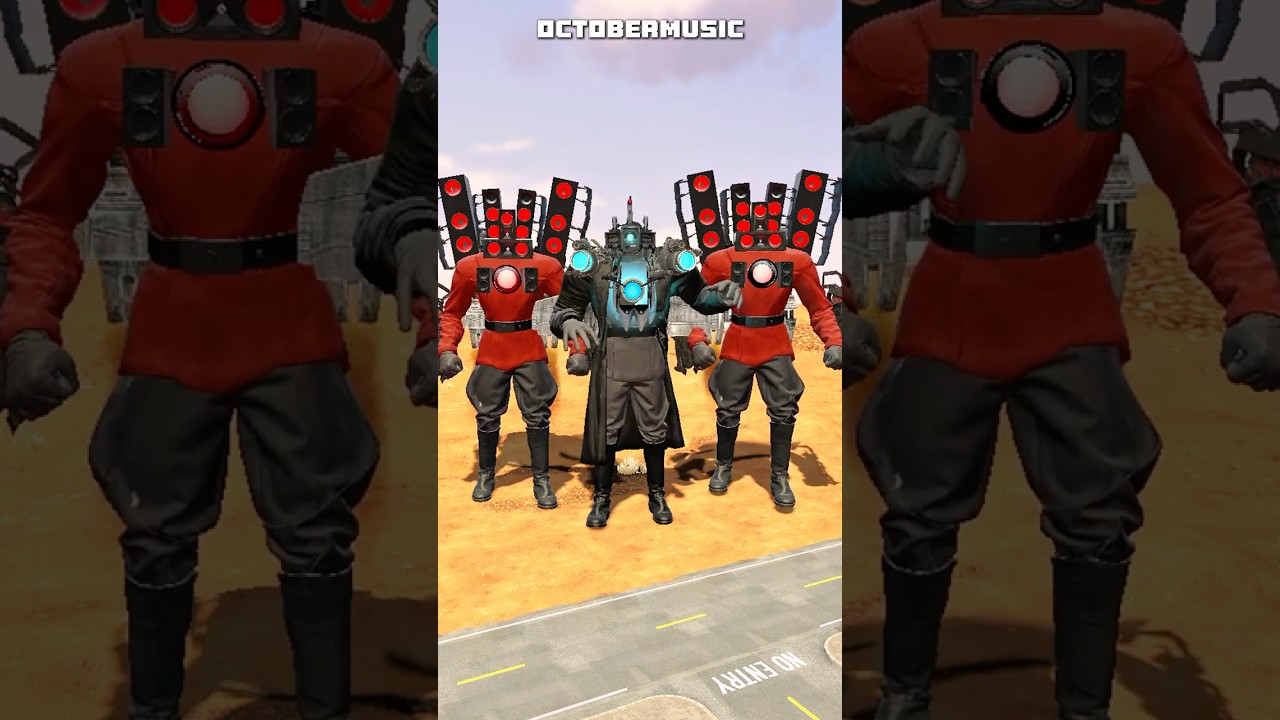 Which Titan Cameraman Gunner Ressurected Trio Do You Like Best TV Man Speakerman  Cameraman Clockman