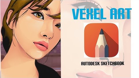 VEXEL ART (TIMELAPSE) - AUTODESK SKETCHBOOK