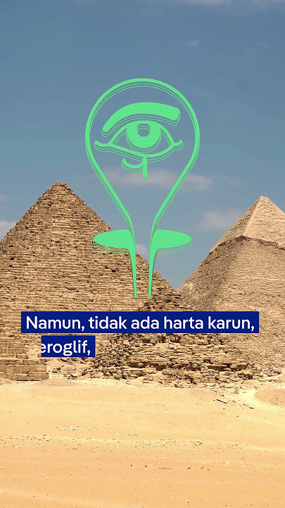 Tidak ada mumi di Piramida Giza?