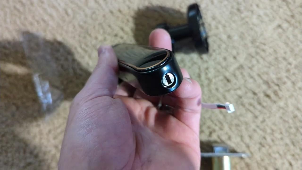 Unboxing Seculiving Fingerprint Door Lock, Biometric Door Lock Noise