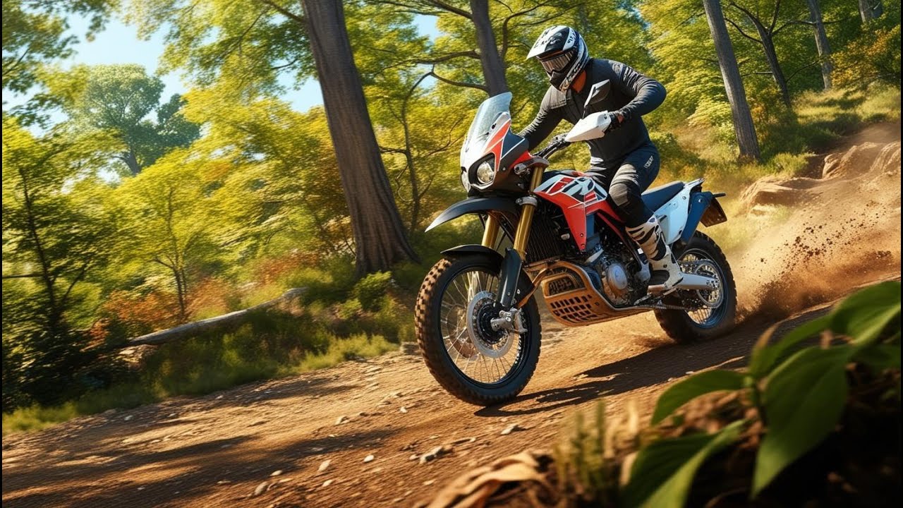 Voge 300 Rally RAW 4K Winter forest ride!