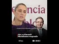 ¿Se va Ebrard? Sheinbaum responde