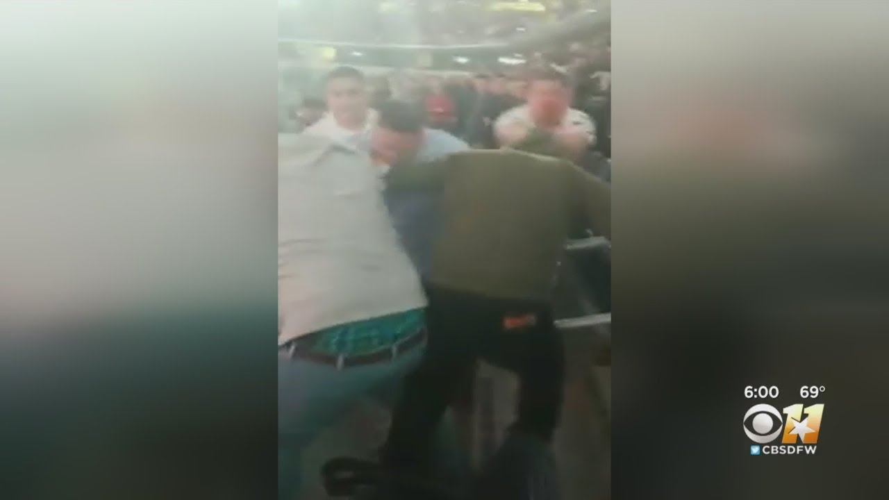 Fans Get In Fight At Texas Boxing Match YouTube