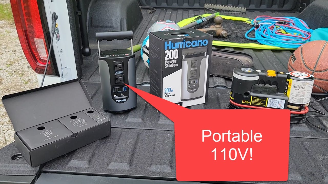 TopDon Hurricano 200 Portable Lithium Power Station TOPDON TOPDON