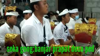 Tabuhtari Rejang Renteng Seka Gongbanjar Prapat Desa Ped