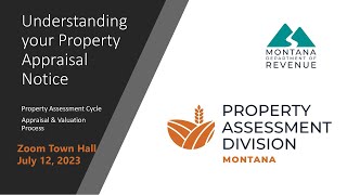 Property Appraisal Online Town Hall for July 12, 2023