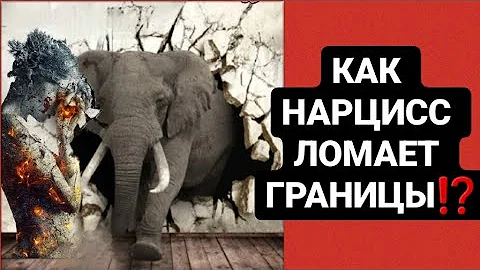 КАК НАРЦИСС ЛОМАЕТ ГРАНИЦЫ #психология #нарциссы