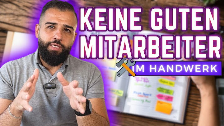 4-Tage Woche im Handwerk und wieso das Quatsch ist!