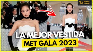 JENNIE de BLACKPINK SE PERFILA como LA MEJOR VESTIDA DE LOS MET GALA 2023 screenshot 5